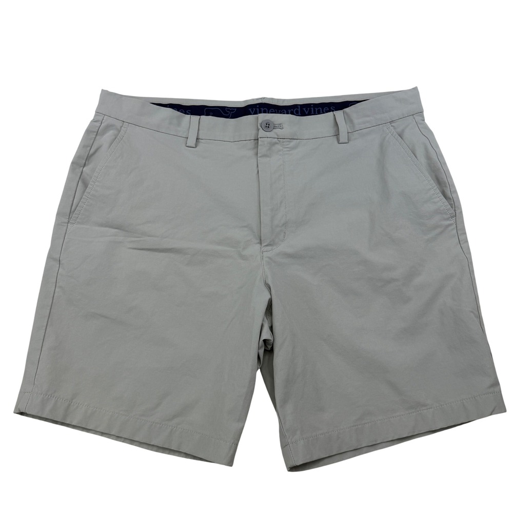 Vineyard Vines Performance Shorts Mens 36  On-The-Go Stretch Chino Golf Casual